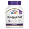 21st Century Alpha Lipoic Acid 200 mg 60 Capsules 740985280720