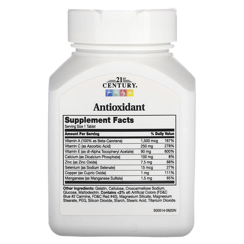 21st Century, Antioxidant, 75 Tablets 740985226674