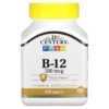 21st Century B-12 500 mcg 110 Tablets 740985223093