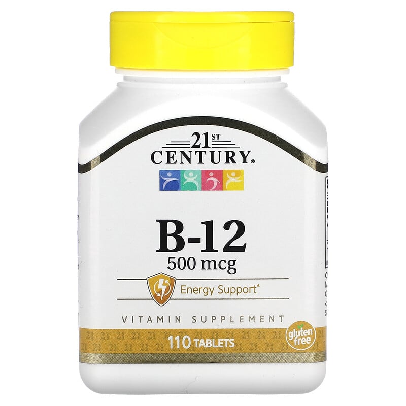 21st Century B-12 500 mcg 110 Tablets 740985223093