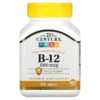 21st Century B-12 Prolonged Release 1,000 mcg 110 Tablets 740985211045