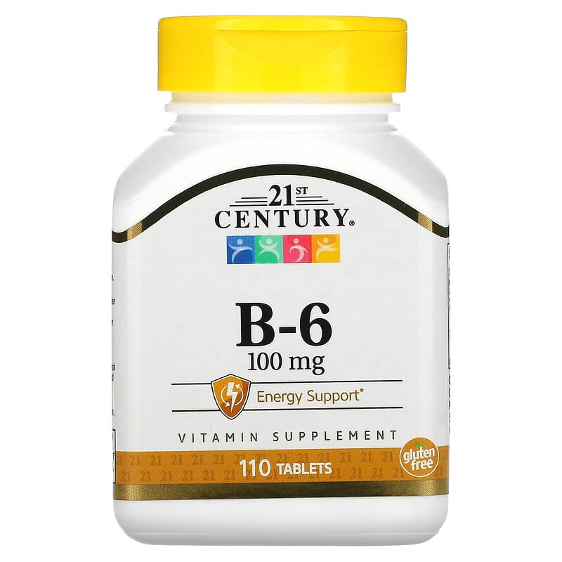 21st Century B-6 100 mg 110 Tablets 740985211960