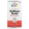 21st Century Brilliant Brain Performance 30 Capsules 740985280539