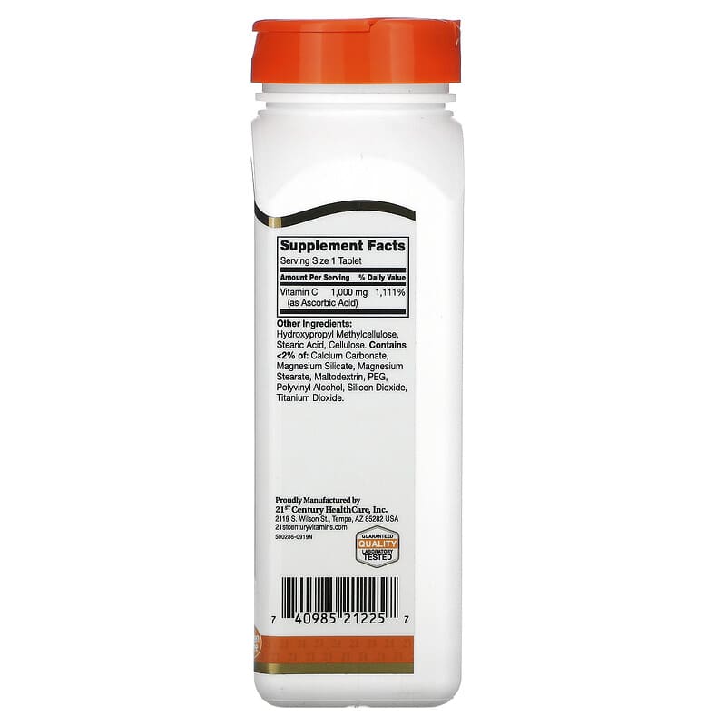 21st Century, C-1000, Prolonged Release, 110 Tablets 740985212257
