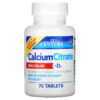 21st Century Calcium Citrate + D3 Maximum 75 Tablets 740985274927
