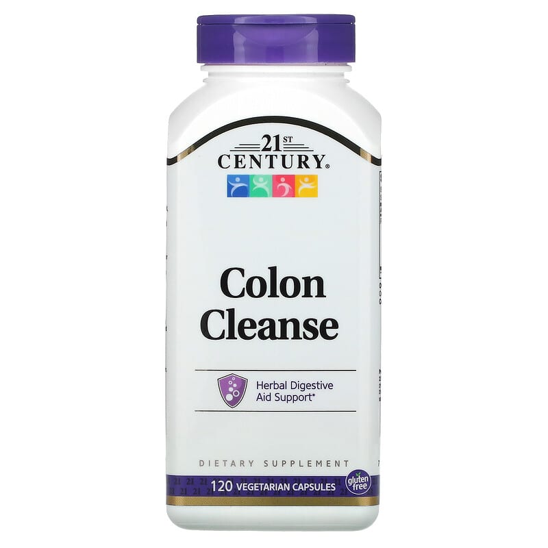 21st Century Colon Cleanse 120 Vegetarian Capsules 740985228463