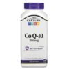 21st Century CoQ10 200 mg 120 Capsules 740985274354