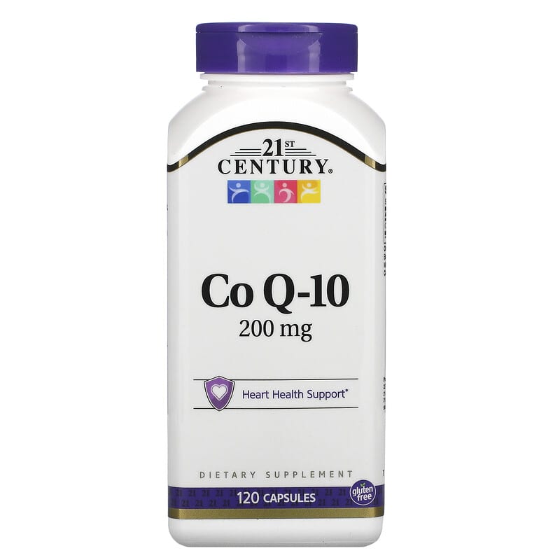 21st Century CoQ10 200 mg 120 Capsules 740985274354