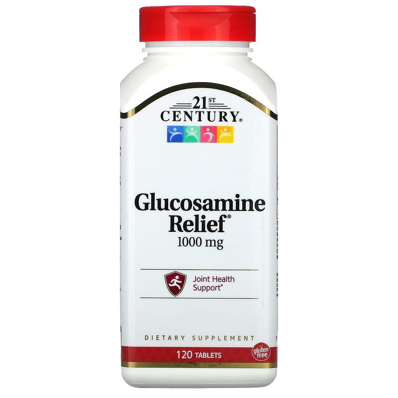 21st Century Glucosamine Relief 1,000 mg 120 Tablets 740985222157