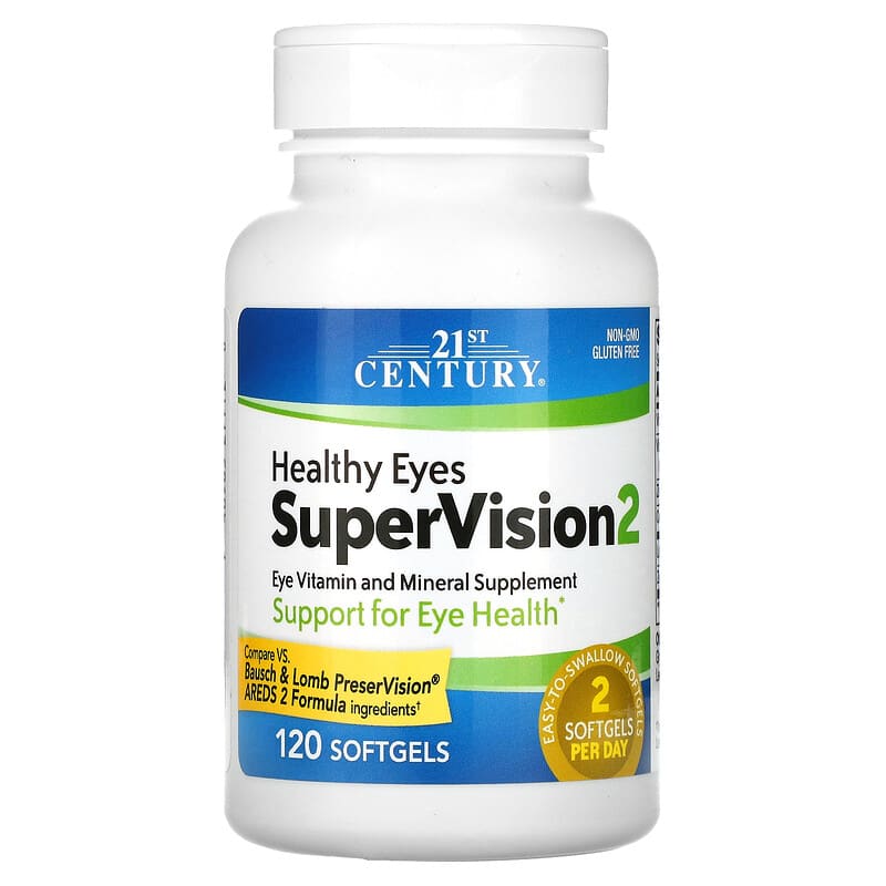 21st Century Healthy Eyes SuperVision2 120 Softgels 740985277720