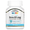 21st Century Iron 65 mg 120 Tablets 740985226704