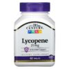 21st Century Lycopene 25 mg 60 Tablets 740985224007
