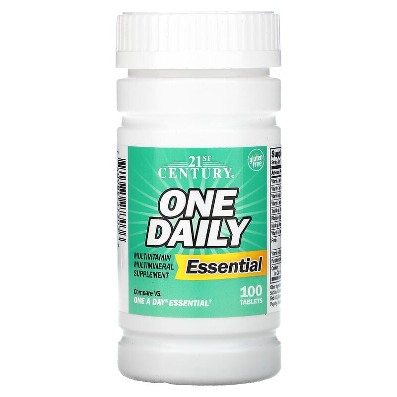 21st Century One Daily Essential 100 Tablets 740985273036