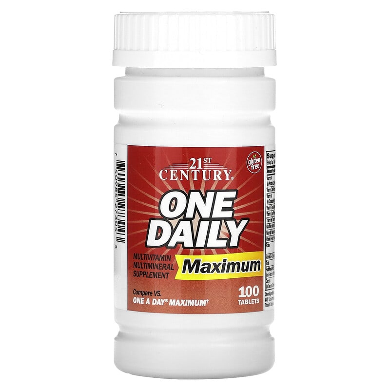 21st Century One Daily Maximum 100 Tablets 740985273043