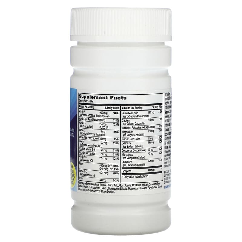 21st Century, One Daily, Men's Health, 100 Tablets 740985273050