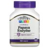 21st Century Papaya Enzyme Chewable 100 Tablets 740985226629