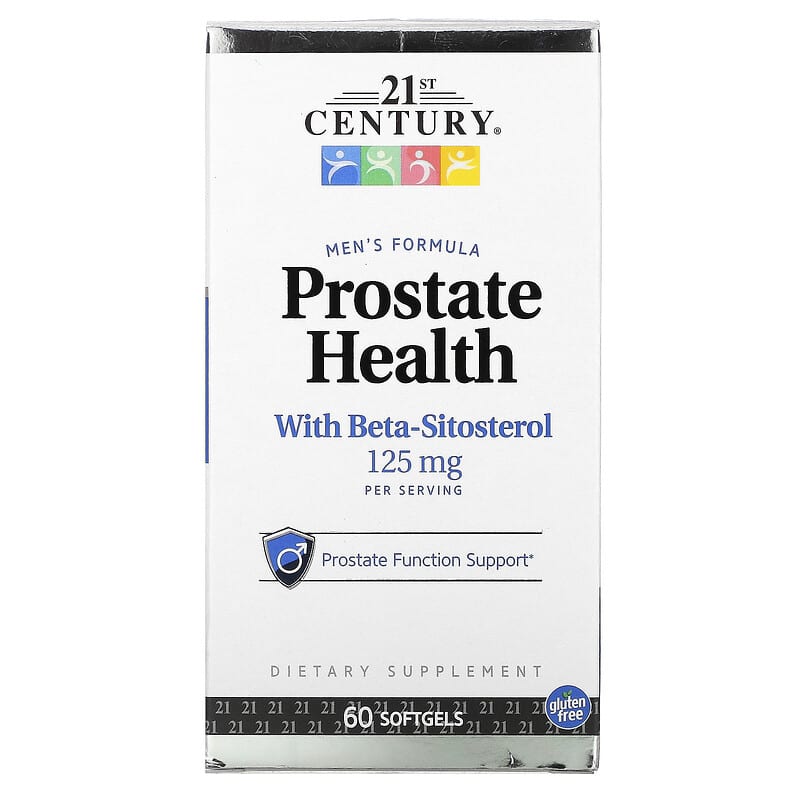 21st Century Prostate Health with Beta-Sitosterol 125 mg 60 Softgels 740985280119
