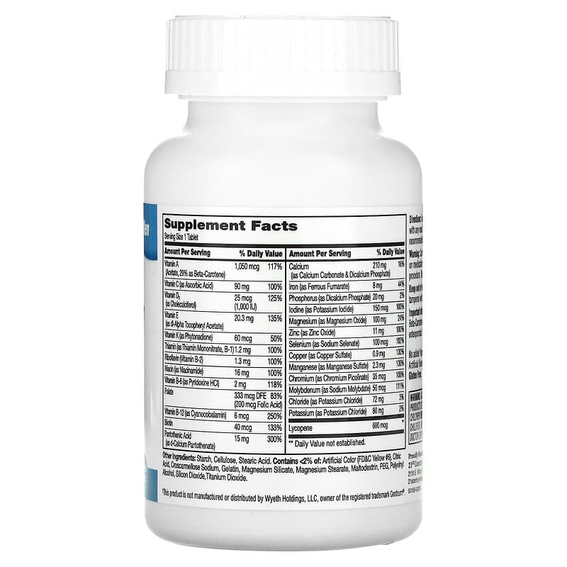 21st Century, Sentry Men, Multivitamin & Multimineral Supplement, 120 Tablets 740985226735