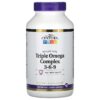 21st Century Triple Omega Complex 3-6-9 180 Enteric Coated Softgels 740985228753