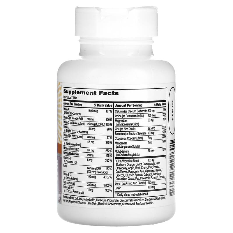 21st Century, Wellify! Women's 50+ Multivitamin Multimineral, 65 Tablets 740985224601