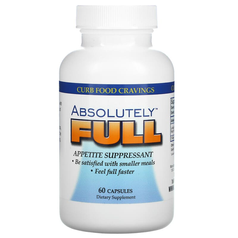 Absolute Nutrition Absolutely Full Appetite Suppressant 60 Capsules 708235089219