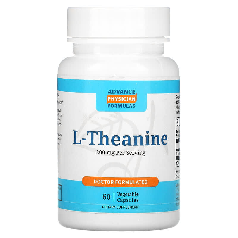 Advance Physician Formulas Inc. L-Theanine 200 mg 60 Vegetable Capsules 896996000403
