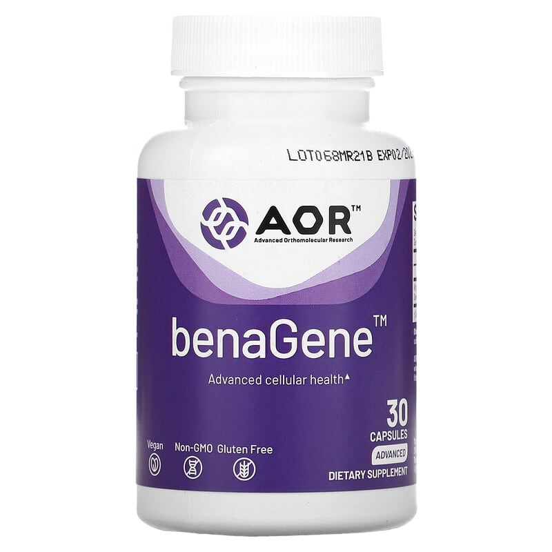 Advanced Orthomolecular Research AOR BenaGene 30 Capsules 624917081381