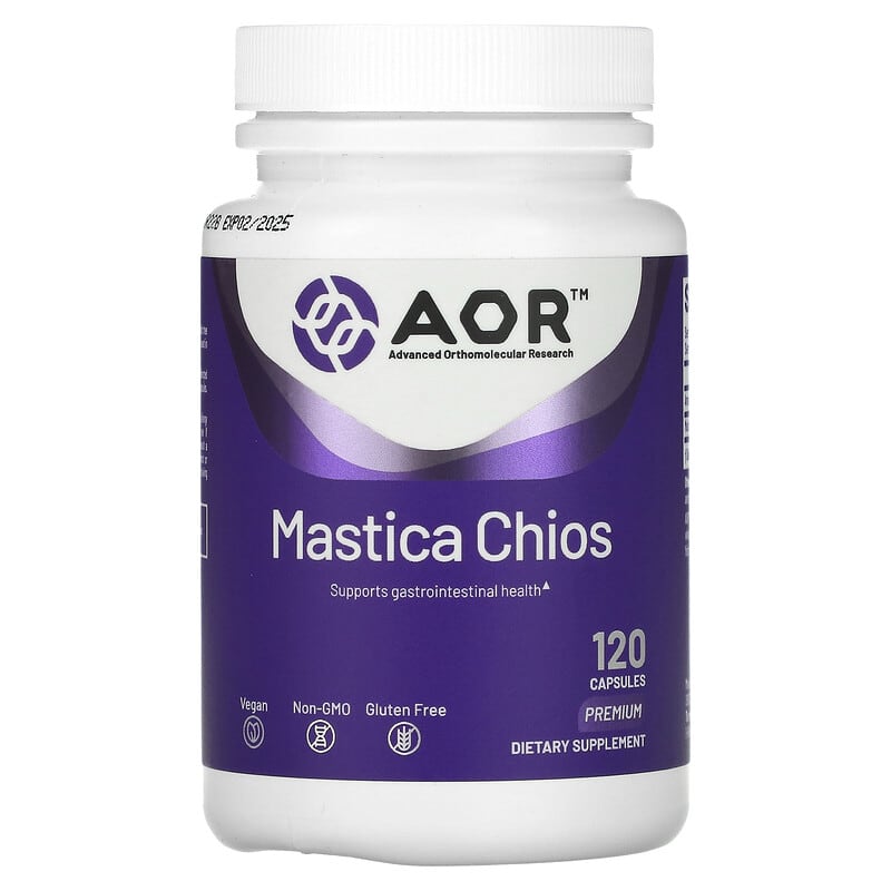 Advanced Orthomolecular Research AOR Mastica Chios 120 Capsules 624917080124