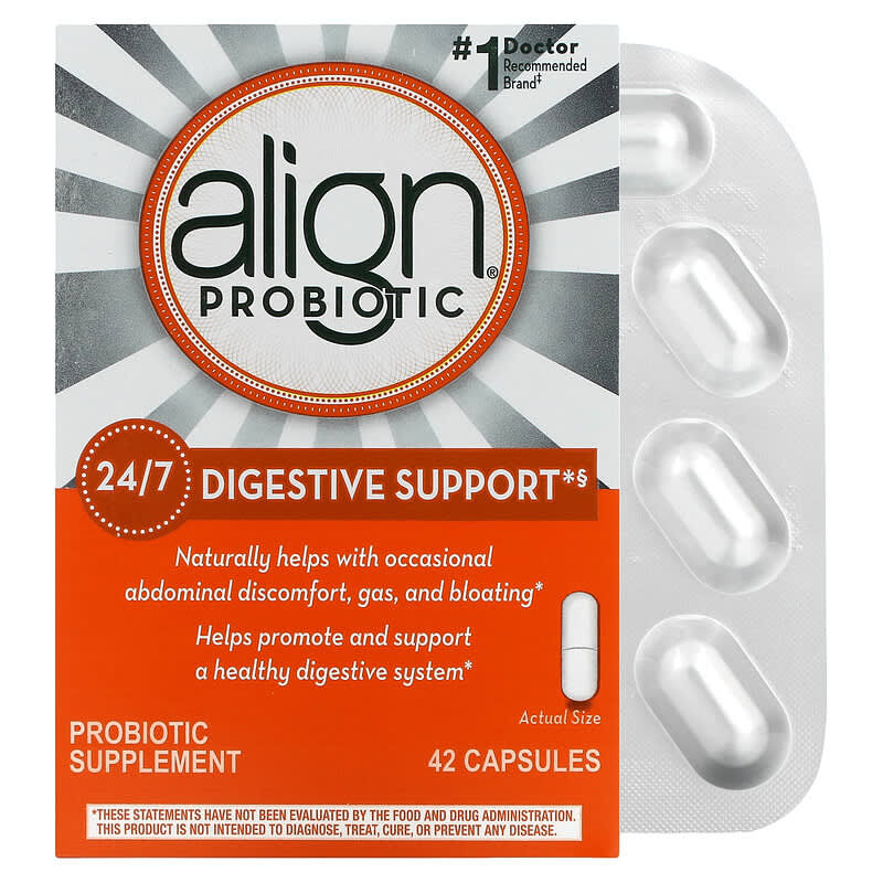 Align Probiotics 24/7 Digestive Support Probiotic Supplement 42 Capsules 37000294177