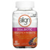 Align Probiotics Dualbiotic Prebiotic + Probiotic Natural Fruit 60 Gummies 37000779377