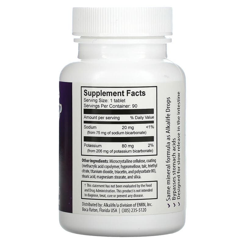 Alkalife, pH Balance, 90 Enteric Coated Tablets 860000102414