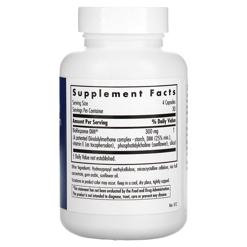 Allergy Research Group, DIM Enhanced Delivery System, 120 Vegetarian Capsules 713947741409