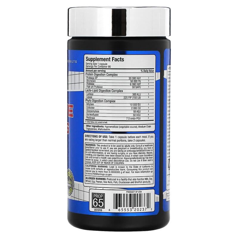 ALLMAX, Digestive Enzymes , 90 Capsules 665553202372