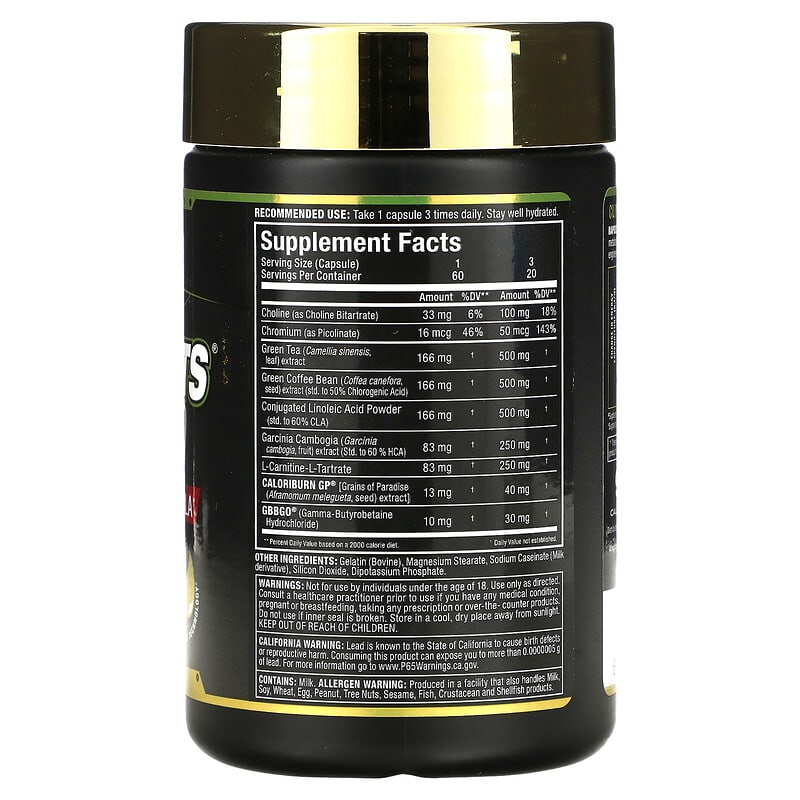 ALLMAX, RapidCuts Thermo, 60 Capsules 665553229294