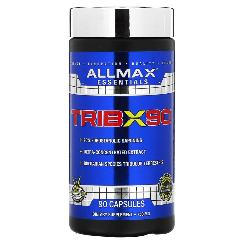 ALLMAX TribX90 750 mg 90 Capsules 665553200873