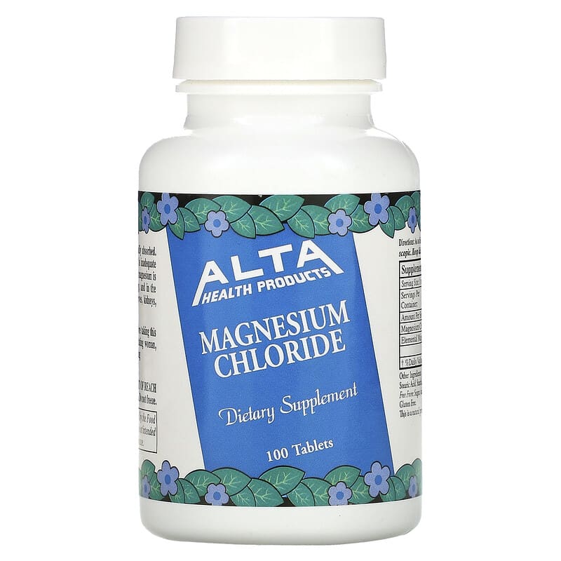 Alta Health Magnesium Chloride 100 Tablets 76920000604