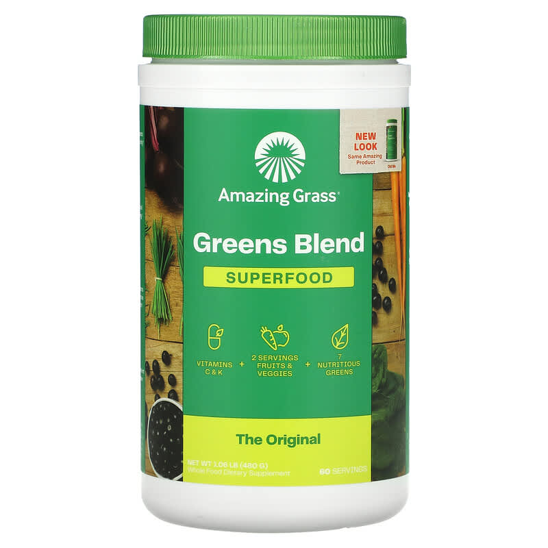 Amazing Grass Greens Blend Superfood The Original 1.06 lb (480 g) 829835934003