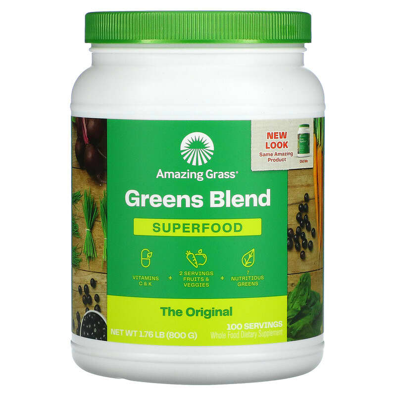 Amazing Grass Greens Blend Superfood The Original 1.76 lb (800 g) 829835000531