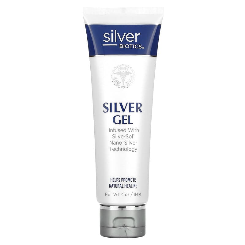 American Biotech Labs Silver Biotics Silver Gel 4 oz (114 g) 831060004246