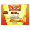 American Health Ester-C Effervescent Natural Orange Flavor 1,000 mg 21 Packets 0.35 oz (10 g) Each 76630588805