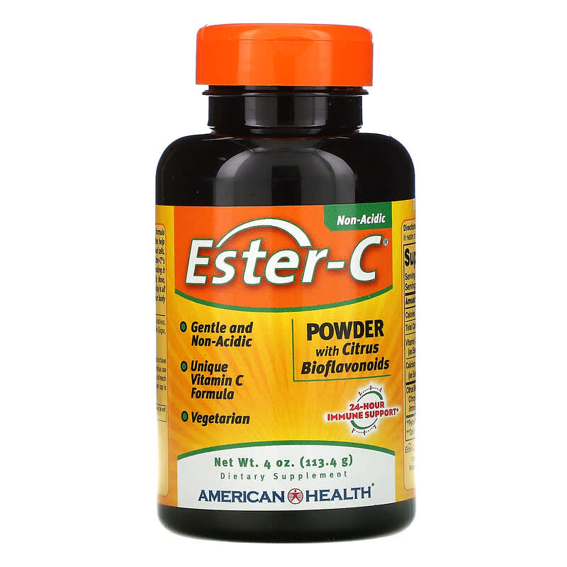 American Health Ester-C Powder with Citrus Bioflavonoids 4 oz (113.4 g) 76630170505
