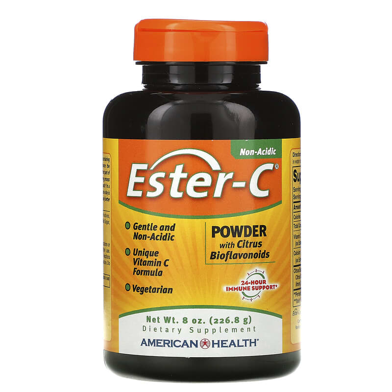 American Health Ester-C Powder with Citrus Bioflavonoids 8 oz (226.8 g) 76630170512