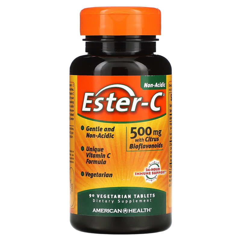 American Health Ester-C With Citrus Bioflavonoids 250 mg 90 Vegetarian Tablets 76630169714