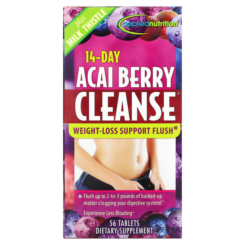 Applied Nutrition 14-Day Acai Berry Cleanse 56 Tablets 710363572846
