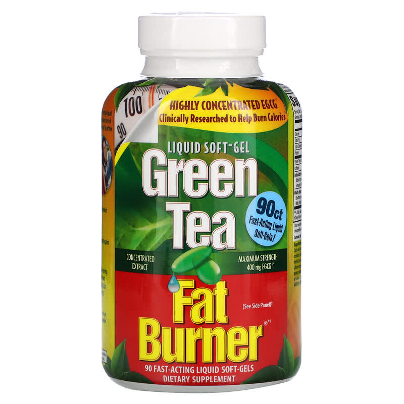 Applied Nutrition Green Tea Fat Burner 90 Fast-Acting Liquid Soft-Gels 710363265298