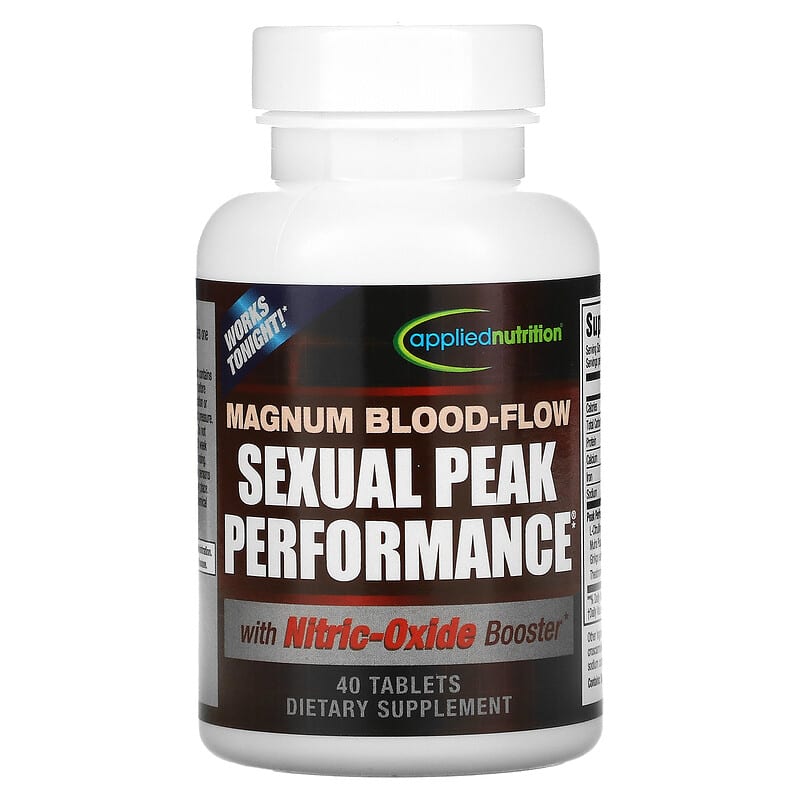 Applied Nutrition, Magnum Blood-Flow Sexual Peak Performance, 40 Tablets 710363578060