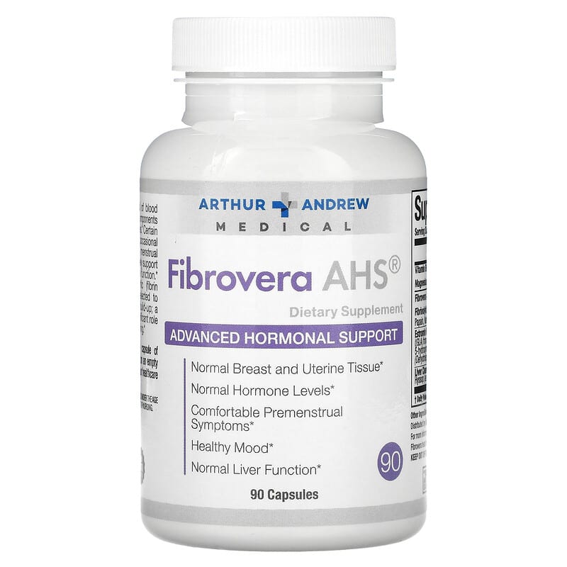Arthur Andrew Medical FibroVera AHS Advanced Hormonal Support 730 mg 90 Capsules 855571001082