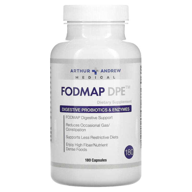 Arthur Andrew Medical FODMAP DPE 180 Capsules 855822008440