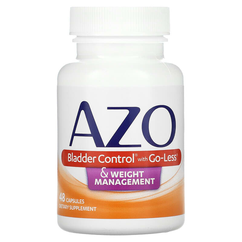Azo, Bladder Control with Go-Less & Weight Management, 48 Capsules 787651760148