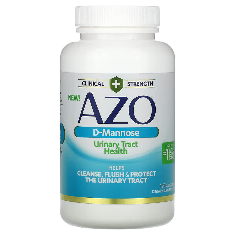 Azo D-Mannose Urinary Tract Health 120 Capsules 787651760261